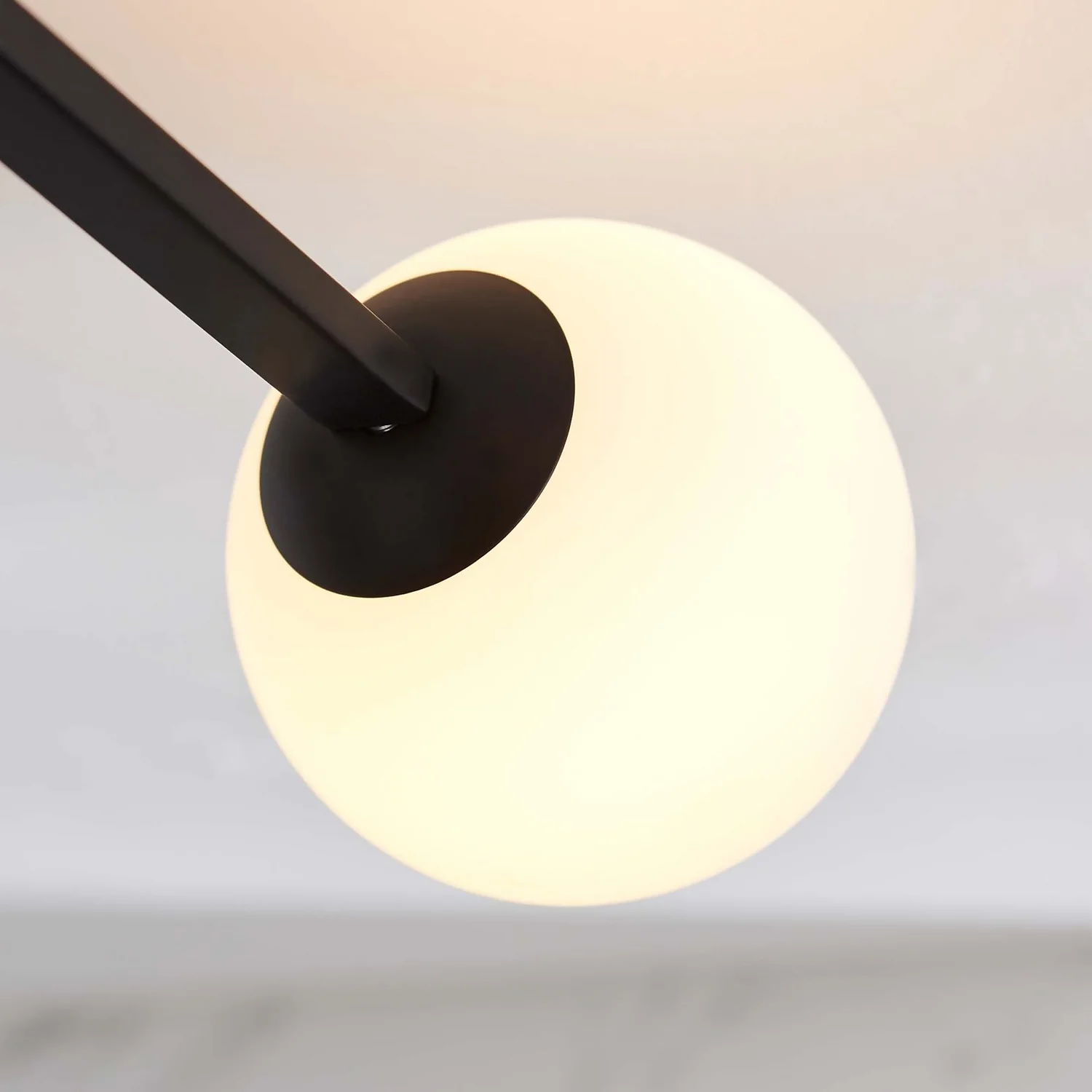 Hawkhill Bathroom Semi Flush Light - 3lt Black 8 Hawkhill Bathroom Semi Flush Light - 3lt Black - Image 8