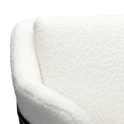 Evelyn Metal Frame Chair - Boucle -Home Decor Shop 13863937 6384978553765994