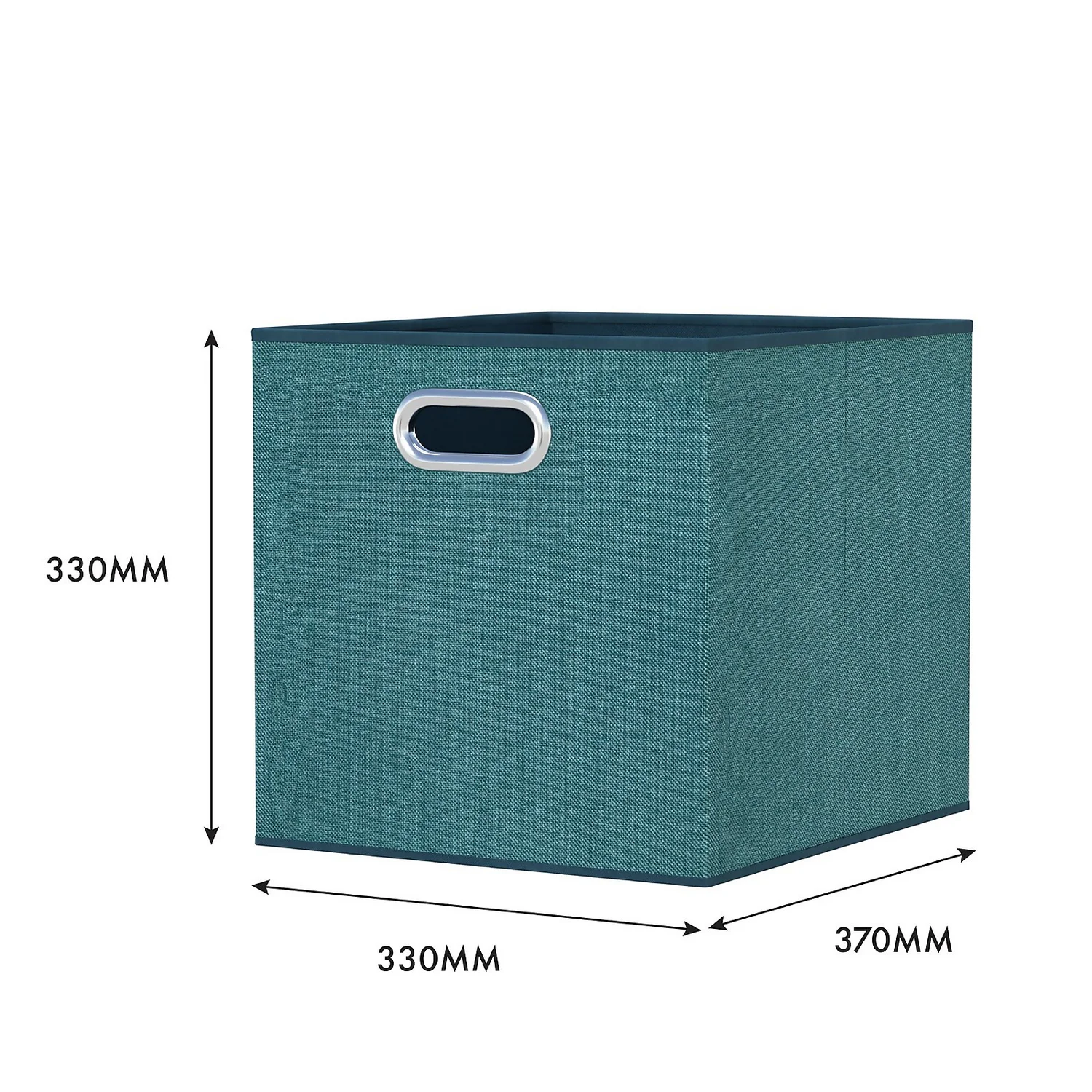 Clever Cube Fabric Insert - Set Of 2 - Jade Green 5 Clever Cube Fabric Insert - Set Of 2 - Jade Green - Image 5