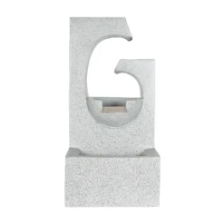 Stylish Fountain Ango Falls Garden Water Feature With LEDs -Home Decor Shop 13947169 8335005844564823