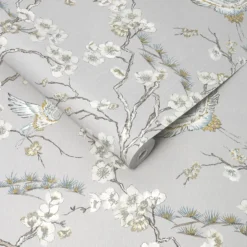 Sublime Japan Grey And Blue Wallpaper -Home Decor Shop 13991818 3275003725779132