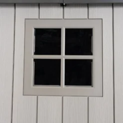 Lifetime 7x7ft Outdoor Storage Shed - Rough-Cut Grey -Home Decor Shop 13997403 9135000055053532