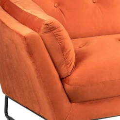 The Snuggler Button Chair - Burnt Orange -Home Decor Shop 14202653 1355045747772726