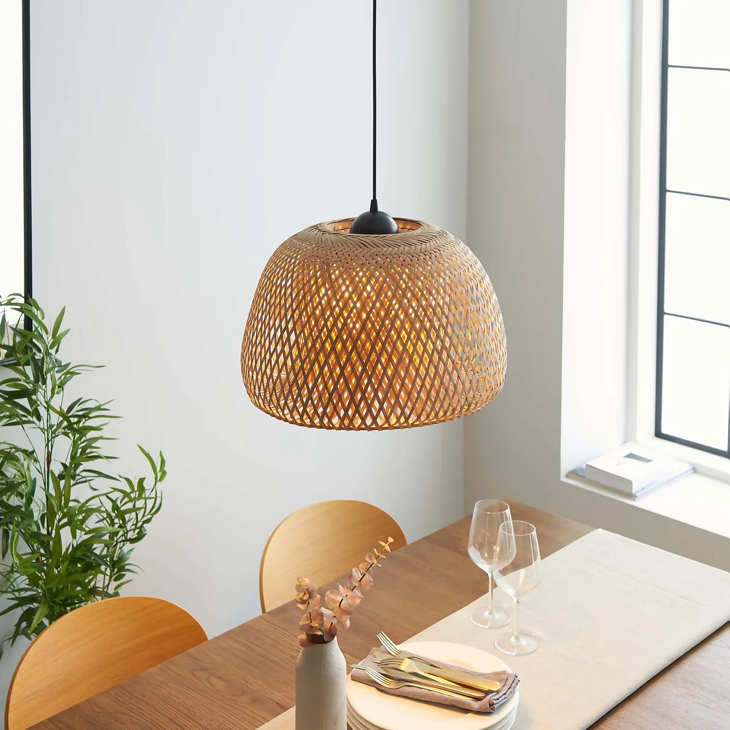 Laggan Pendant Ceiling Light - Natural 5 Laggan Pendant Ceiling Light - Natural - Image 5