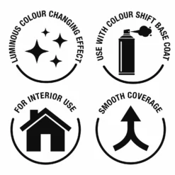 Rust-Oleum Colour Shift Spray Paint Cosmic Blue - 150ml -Home Decor Shop 14606462 1975053511329635